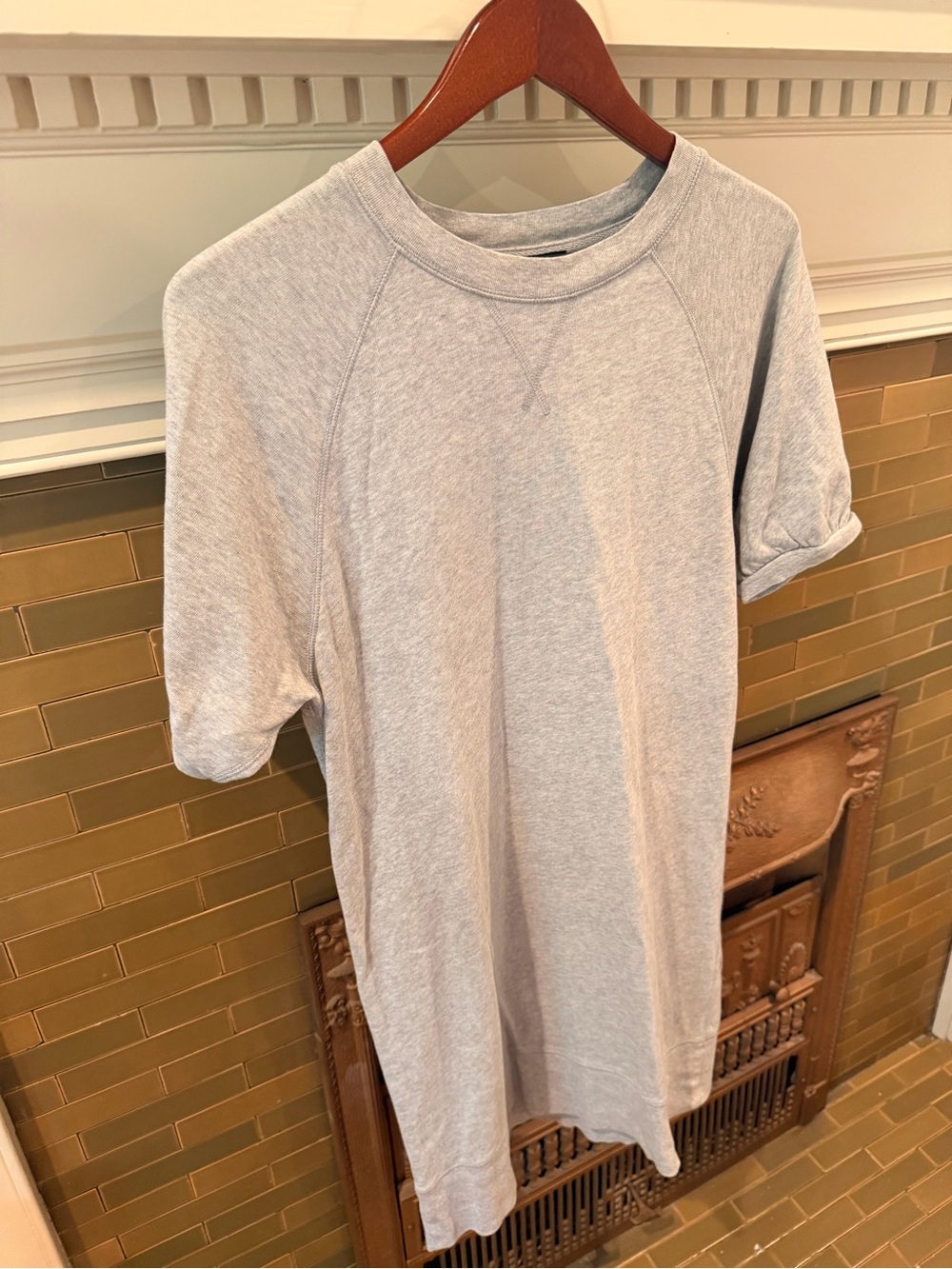 J. Crew Light Gray Mini Dress